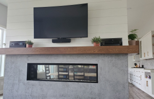 The One With The Fireplace