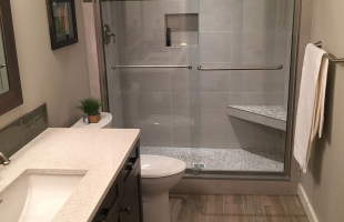 The One With The Shower Bench