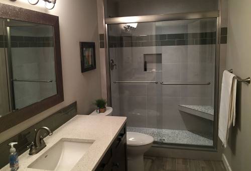 The One With The Shower Bench